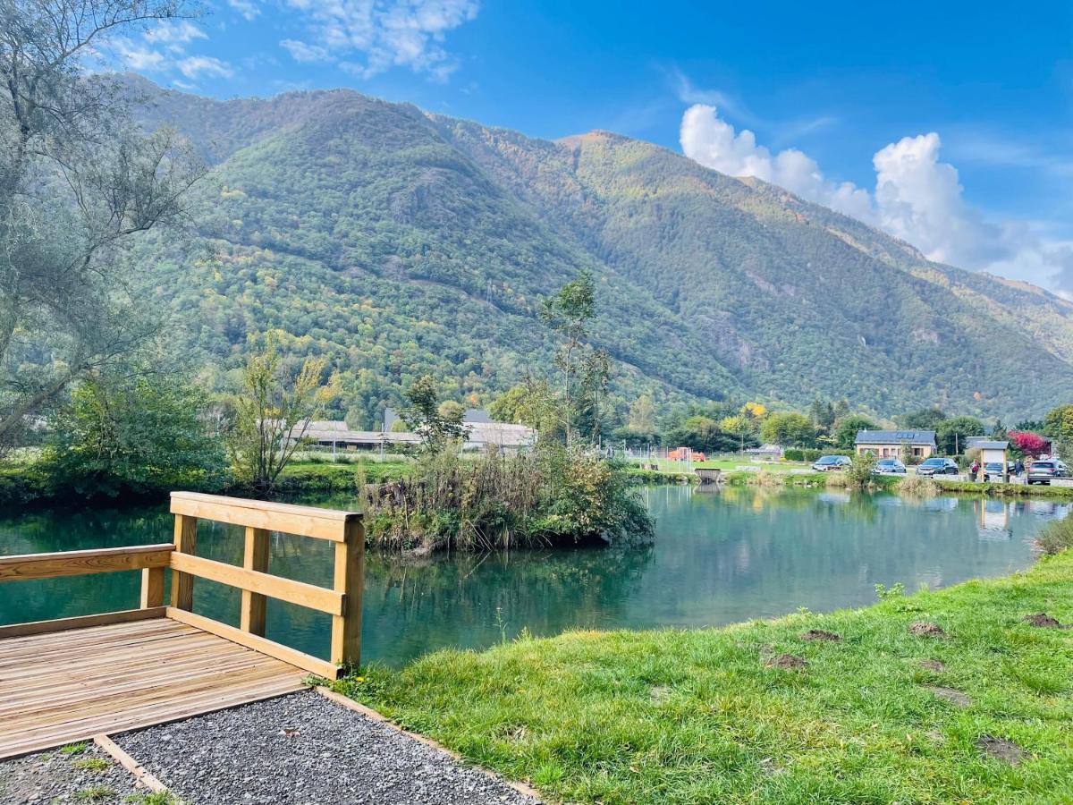 Duplex Du Pailhet, T3 Neuf, Vue Montagne, Parking, Navette Et 2 Velos A Disposition Gratuitement Bagnères-de-Luchon Buitenkant foto