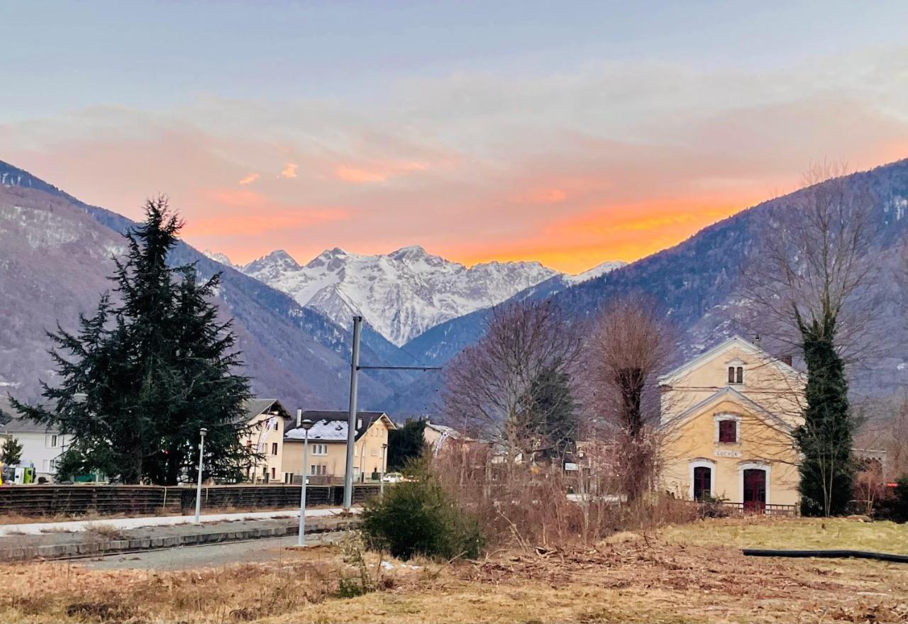 Duplex Du Pailhet, T3 Neuf, Vue Montagne, Parking, Navette Et 2 Velos A Disposition Gratuitement Bagnères-de-Luchon Buitenkant foto