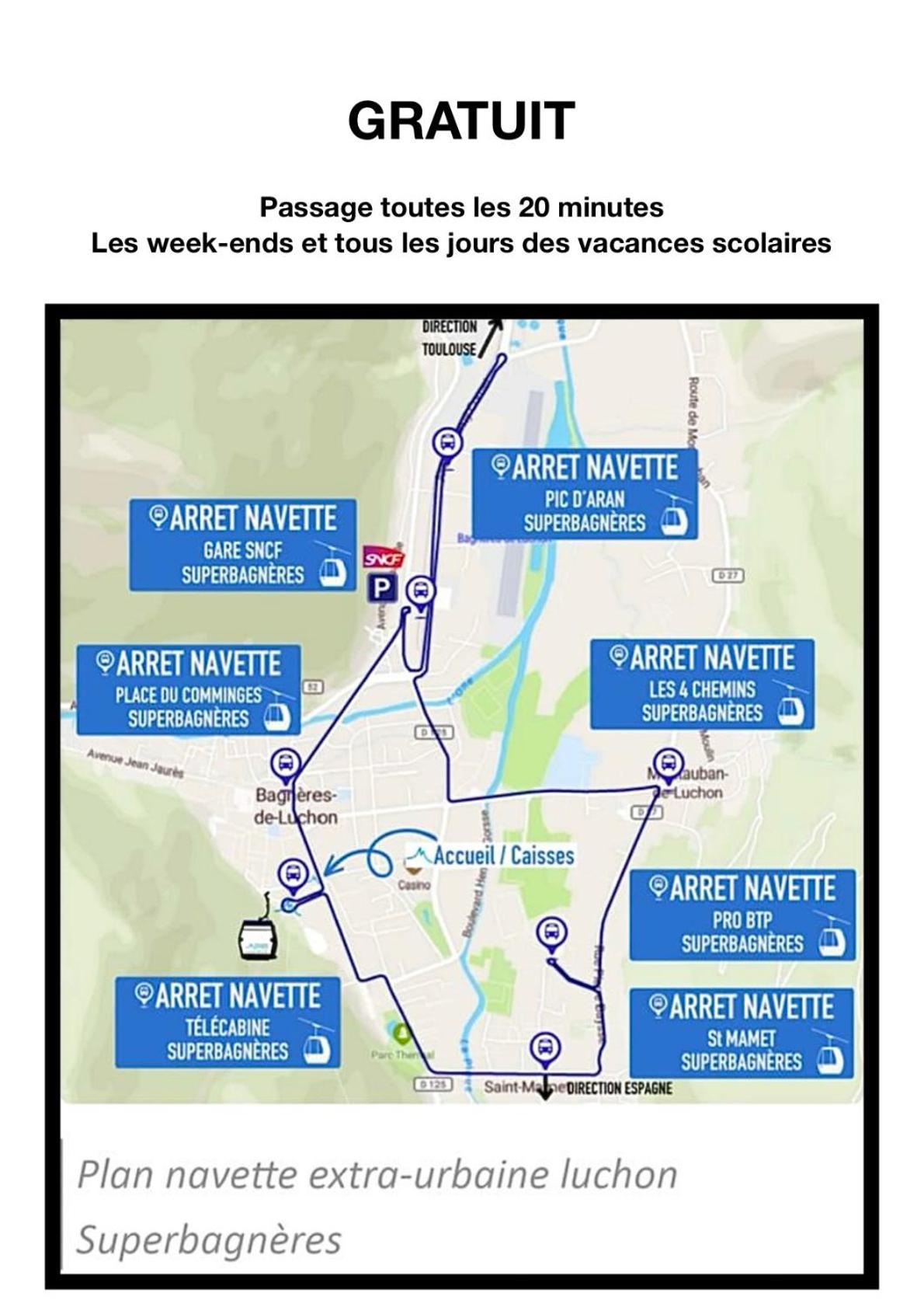 Duplex Du Pailhet, T3 Neuf, Vue Montagne, Parking, Navette Et 2 Velos A Disposition Gratuitement Bagnères-de-Luchon Buitenkant foto